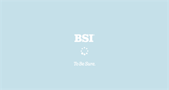 Desktop Screenshot of bsi.com