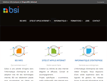 Tablet Screenshot of bsi.fr